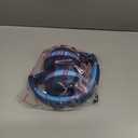 iClever BTH12 Kids Bluetooth Headphones,Colorful LED Lights Kids Headphones Wireless,74/85dBA Safe Volume,85H Playtime,Fast Charging,Bluetooth 5.2,Over Ear,Built-in Mic for iPad/Tablet/Airplane,Blue