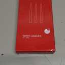 WPONSZU 14 Pack Tall Red Taper Candles 10 Inch Unscented Dripless Candlesticks for Christmas,Valentine's Day,Dinner,Party,Brithday,Wedding and Home Decoration - 8 Hour Burn Time.