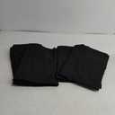 Wish Care Black Backdrop Curtain 4 Panels - Wrinkle-Free Polyester Photography Drapes for Wedding & Party - 16 X 10FT