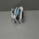 4 x Dog Leash, Short Dog Leash, Leashes for Large Breed Dogs,Traffic Padded Handle- Reflective Training Lead, Perfect for Medium to Large Dogs(12 Inch, Blue)