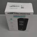 Tire Inflator Portable Air Compressor, 5X Faster Portable Air Pump for Car Tires with Powerful Battery, 180PSI Cordless Air Pump with Digital Pressure Gauge for Cars, Bike & Motorcycle Tires, Ball (Black)