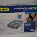 PetSafe ScoopFree Crystal Pro Legacy Automatic Self-Cleaning Cat Litter Box Includes 1 Disposable Crystal Litter Tray Advanced Odor Control Not Enclosed Gray (PAL00-16805)