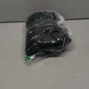 ABOCIW Womens 3 Piece Outfits Brushed Jersey Long Sleeve Hooded Cropped Shrug Bandeau Top Wide Leg Sweatpants Tracksuit (Small, Black)