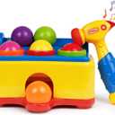 Bambiya Ball Popper Game with Hammer Toy Baby Toy with Fun Lights and Sound Effects  Hours of Fun and Skills Development with This Baby Ball Toy for Kids 3+ Year Old