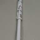 White Small Tension Curtain Rod 16-26 Inch,7/8" inch Adjustable Short Curtain Rod No Drilling,Spring Curtain Rod for Windows Kitchen Closet Doorway