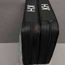 Black Stadium Seat Cushion 2 Pack, Boat Canoe Kayak Seat Cushion, Bleacher Seat Cushion, Portable and Extra Thick Cushion for Any Outdoor Events