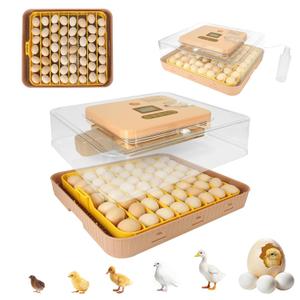 Gen IV – 56 Egg Fully Automatic Incubator, 2026 UpgradedDesign, Intelligent Sensor-Based Humidity & Temp Control, Custom Days, Adjustable Auto Turning & Stop, Chick Separator, Flexible Egg Spacing