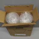 100 Pack 9 oz Clear Plastic Cups, Sturdy & Food Safe Disposable Plastic Cups for Wine Cocktail Punch