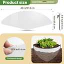 Hillside Planters for Slopes Set of 6(40" W X 14" H) PE Material, 40in x 14in