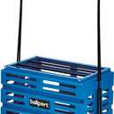 Tourna Ballport Tennis Ball Hopper Holds 80 Balls Durable and Lightweight Blue