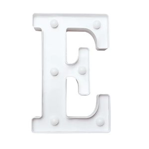 LED Marquee Letter, Light Up Letters, letters for wall decor, Perfect for Parties, Weddings, Store Decorations(E), Waterproof Yard Sign with Neon Effect