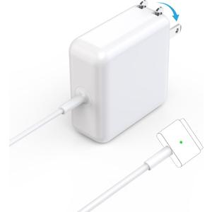 Mac Book Air Charger 45W Power Adapter, Magnetic Mag2 AC 45W Fast T-Tip Shape Connector Power Adapter,Laptop Charger Compatible with Mac Book Air 11-inch and 13-inch 2012, 2013, 2014, 2015, 2016, 2017