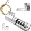 WB2X9154 WB13K10027 Gas Range Oven Igniter for G-E XL44 Oven Igniter Replacement, Round for G-E Gas Oven Igniter WB13K3 WB13K4 PS243425 4342528 AP2014008 GR403 Etc,120V Model Specific.