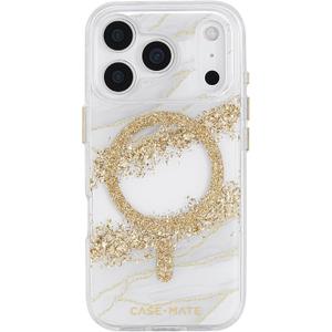 Case-Mate iPhone 17 Pro Case [Compatible with MagSafe] - Stylish Marble Phone Case with 12ft Drop Protection - Premium Magnetic Cover for iPhone 17 Pro - Karat Granite