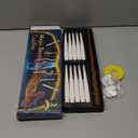 Floating Candles with Wand 10PCs - Magic Hanging Candles Christmas Decorations Flameless Taper Candles with Remote, Floating Lights Gifts for Window Home Bedroom Wedding Birthday Party Indoor Decor