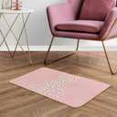 Pink Welcome Mat Bath Mats Gifts for Teen Girls, Front Door Mat for Home Kitchen Bathroom, Indoor Entrance Doormats, Girls Just Wanna Have Fun 30 x 16 Inch