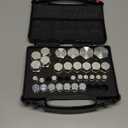 72PCS JIC Cap and Plug Set, 37 Degree Flare Threads Hydraulic Hose Fittings, Carbon Steel, Size 4 6 8 10 12 16