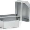 Hiorucet Ash Pan Replacement for Pelpro PP130, PP130-B, PP150 and Pleasant Hearth PH50CABPS, PH50CABPS-B Pellet Stoves, Ash Box for Outfitter-II, 2Pcs for 1 Set