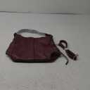 Realer Hobo Crossbody Bags for Women Designer Faux Leather Hobo Handbags Retro Large Size Shoulder Bag Bucket Purse (Large-15.2 inch, Wine-gold Hardware15.2")