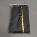 Tosleo Black Velvet Throw Pillow Covers 18 x18 inch Pack of 2 with Gold Leather Christmas Decorative Couch Pillow Cover Luxury Modern Pillowcases for Wedding Living Room Bedroom Sofa Cushion Bed