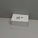 WACOMECO Silver Throw Pillow Covers, Pack of 2 Soft Velvet Decorative Cushion Covers for Couch Sofa Home Decoration, White, 18x18 Inch