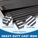 Grill Grates for Broil King Baron 300/400 Series, Broil King 320 S320 340 420 S420 440 Grills Parts, Huntington Rebel/Patriot 3 & 4 Burner Grills, Broil King 9225-84 9221-67 9221-64 9235-24 Parts