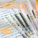 2 x Cat Pens, Animal Pattern Gel Pens, 8-Pack, 0.5mm Fine Point Black Ink, Quick-Drying & Smooth Writing for School, Note-Taking, Journaling & Office Use