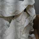 FUNBOY Giant Floating Green Cabana Stripe Drink Station, Removable Fabric Shade with Fringe, Perfect for Parties, Table-top Decorations and in-Pool Refreshments.