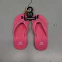 Kids Flip Flop Pink Zeroxposur 12/13