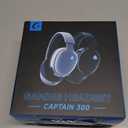 Gtheos 2.4GHz Wireless Gaming Headphones for PS5, PS4 Fortnite & Call of Duty/FPS Gamers, PC, Nintendo Switch, Bluetooth 5.3 Gaming Headset with Noise Canceling Mic, Stereo Sound, 40+Hr Battery -Black