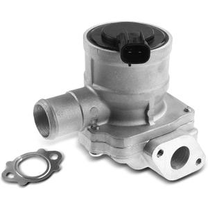 A-Premium [Right Side] # Secondary Air Injection Suction Check Valve with Gasket, Compatible with Subaru Forester 2005-2013, WRX STI 2013-2019, Impreza 2006-2014, H4 2.5L Turbo Engine (EJ255/EJ257)