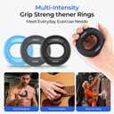 Hand Gripper Strengthener Set - Hand Grip Strengthener, Stress Balls for Adults,Grip Strength Trainer for Hand Sensitivity Training,Hand Rehabilitation Exercising