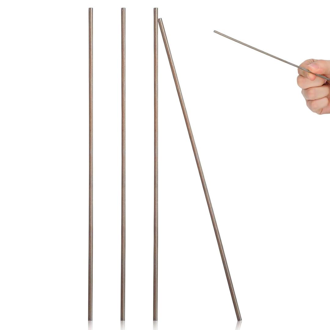 2 x Homoyoyo 4pcs 2462F High Temp Tungsten Wire for Ceramics Kiln Safe Jewelry Firing Tool High for Pottery Tungsten Tools Metal Coil