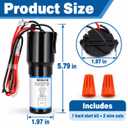 2 Pack RCO410 3-in-1 Hard Start Kit, 1/4-1/3 HP, 115VAC