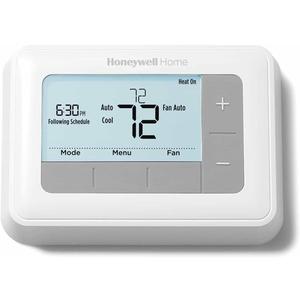 Honeywell Home RTH7560E 7-Day Flexible Programmable Thermostat-Extra-Large Backlit Display, White