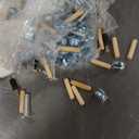 DWVO Farmhouse Wooden Dresser TV Stand with Power Outlet, 6-Drawer Dresser with Large Storage Drawers and Bar Handles, Ideal for Living Room, Hallway, 47.2" L x 15.7" W x 33.4" H - White & Walnut