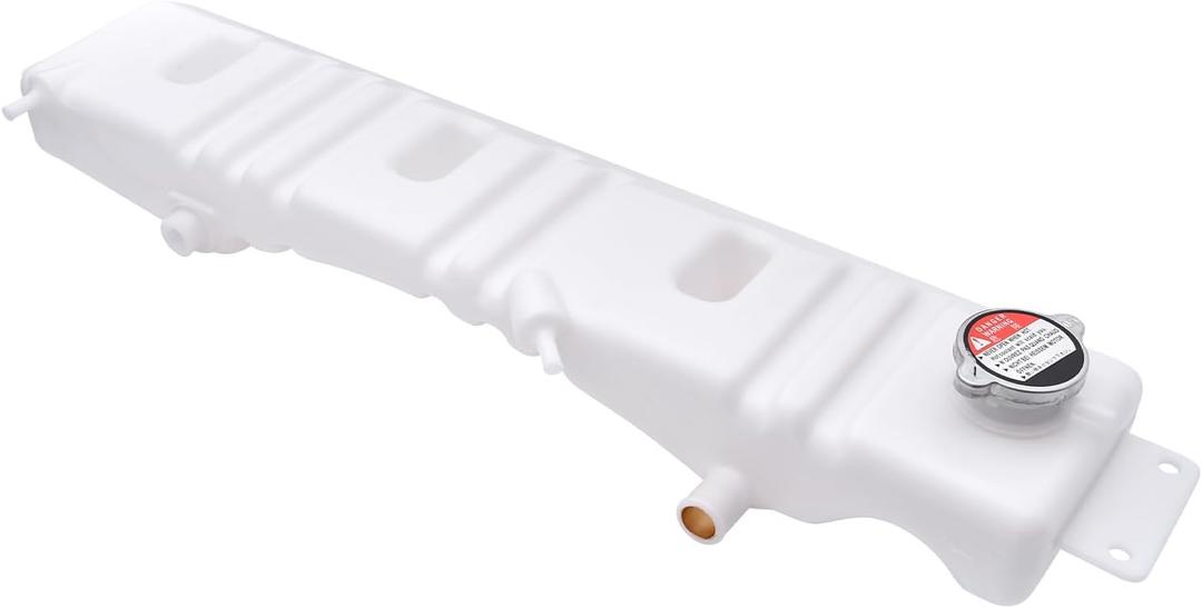 F6HZ-8A080-B Radiator Overflow Coolant Reservoir Tank w/Cap Compatible with Ford Truck F600 F700 F800 1980-1998 F6HZ-8A080-B Surge Expansion Bottle Replace# F5HT-8A080-HA, F5HZ-8A080-C