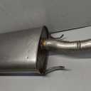 Walker Quiet-Flow SS 21558 Direct Fit Exhaust Muffler 2.25" Inlet (ID) 2.25" Outlet (OD) for Chevrolet Impala