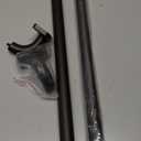 Curtain Rod for Windows 36 to 48 Inches, Blackout Wrap Around Curtain Rod for Bedroom, Living Room, 1 Inch Diamete Adjustable Drapery RodsMatte Black