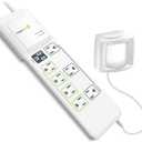 Trickle Star 183SS-US-8XX/7 Motion Sensor PowerStrip, 1080 Joules, 7 -Foot Cord