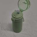 5oz Small Water Bottles with Straw, Mini Water Bottle with One-Hand Open Design, Leak-Proof Locking Lid for Hot&Cold Drinks, Small Travel Water Bottle - 100% Leakproof for School, Travel (Mint)