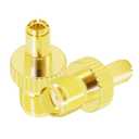 CNARIO SMA TS9 Coax Adapter SMA Female to TS9 Male Coaxial Connector Gold Plated Connector for WiFi/Antenna/Two-Way Radio/FPV Drone 2PCS