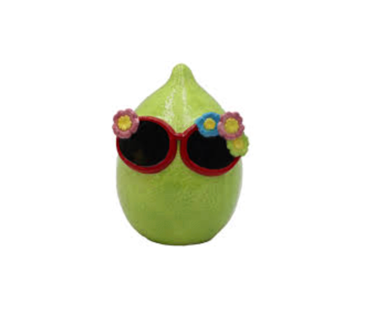 Ceramic Decor Lime, Everyday Living Table Décor Ceramic - Lime, 6.3 in