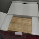 Jewelry Box Organizer, Large Wooden Jewelry Boxes for Women, Rustic Earring Jewelry Organizer for Necklace Earring Ring Bracelet, Gift for Her