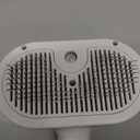 Pet Steam Brush For Dog - Spray Hair Removal Comb | Self Cleaning Ergonomic Pet Steam Brush | Misting Comb Large Capacity Tank Deshedding Tool Hair Removal Steamer Gentle Massage For Home Shower Dog (White)