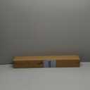 Engineered White Oak Flat Cut Composite Wood Veneer Sheet, 24' x 96', 0.4mm Thickness No Glue Back
