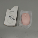 PEIOUS Mouse for Laptop, Wireless Mouse Jiggler - LED Wireless Mice with Build-in Mouse Jiggler Mover, Rechargeable Moving Mouse for Laptop Undetectable Keeps Computer Awake - Pink