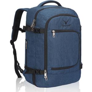 Hynes Eagle Travel Backpack 40L Flight Approved Carry on Backpack Men Large Cabin Weekender Laptop Backpack Women 15.6 inches