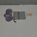 Silk Sleep Mask Eye Mask Blindfold with Double Layer Silk Filling and Elastic Strap for Full Night's Sleep, Travel and Nap, Soft Eye Cover Eyeshade with Luxury Bag and Ear Plugs by OLESILK (Charcoal)