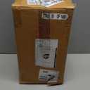 Kate and Laurel Sanzo Bohemian Side Table, 9 x 9 x 23, Gold, Decorative Pedestal End Table for Display and Storage